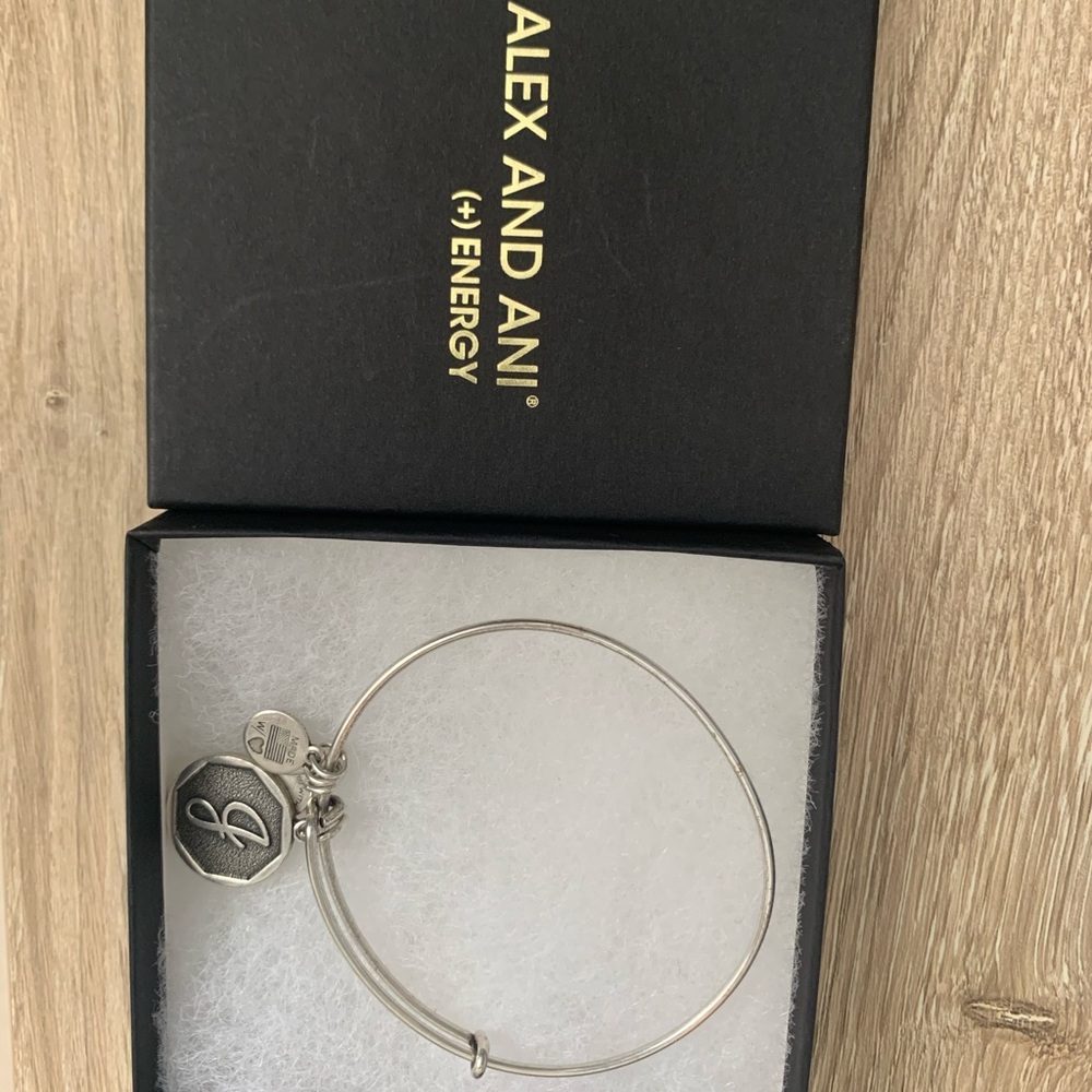 Alex and Ani Initial Bracelet